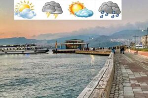 Kent haftayı az bulutlu bir havayla açıyor. Hafta ortasında ise bulutlar