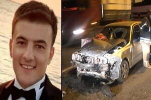 İzmir'in Sel&ccedil;uk il&ccedil;esinde iki otomobilin &ccedil;arpıştığı kazada Astsubay &Uuml;st&ccedil;avuş H&uuml;seyin