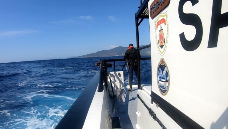 İzmir'de geri itilen 81 düzensiz göçmen Sahil Güvenlik ekiplerince kurtarıldı