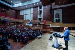 İzmir B&uuml;y&uuml;kşehir Belediye Başkanı Tun&ccedil; Soyer, İzmir Kent Konseyi&rsquo;nin 5