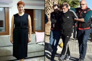 İzmir'in Bornova il&ccedil;esinde boşanma aşamasındaki eşi H&uuml;lya Şellavcı Yeğin'i (52)