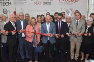 İzmir'de d&uuml;zenlenen 10. Olivtech Zeytin, Zeytinyağı, S&uuml;t &Uuml;r&uuml;nleri, Şarap ve