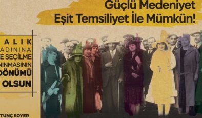 İzmir’de  kadın başkanlar, meclis üyeleri, muhtarlar  “temsilde eşitlik” için yürüyecek