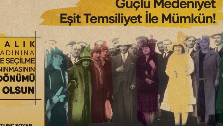 İzmir’de  kadın başkanlar, meclis üyeleri, muhtarlar  “temsilde eşitlik” için yürüyecek