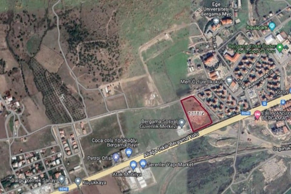 Bergama Belediyesi, Aliağa – Dikili – Bergama yoluna bakan 16