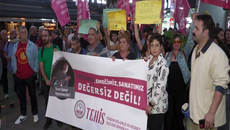 İzmir'de Onur Şener cinayeti protestosu!