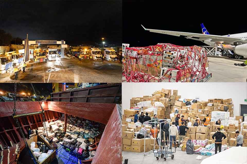 İzmir B&uuml;y&uuml;kşehir Belediyesi&rsquo;nin 10 ilimizi etkileyen deprem felaketi sonrasında b&ouml;lgeye