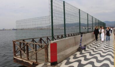 İzmir'de Seyir Terası'na çelik telli önlem!