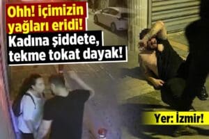 İzmir'in Konak il&ccedil;esinde, A.E., sokakta karşılaştığı eski sevgilisi A.Ş.'yi &ccedil;ıkan
