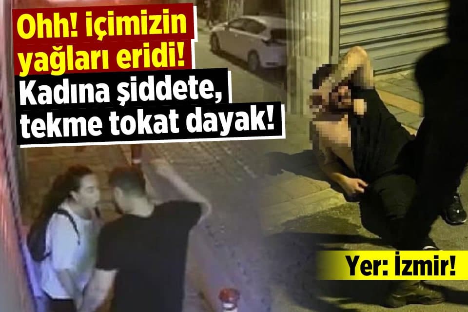 İzmir'in Konak il&ccedil;esinde, A.E., sokakta karşılaştığı eski sevgilisi A.Ş.'yi &ccedil;ıkan