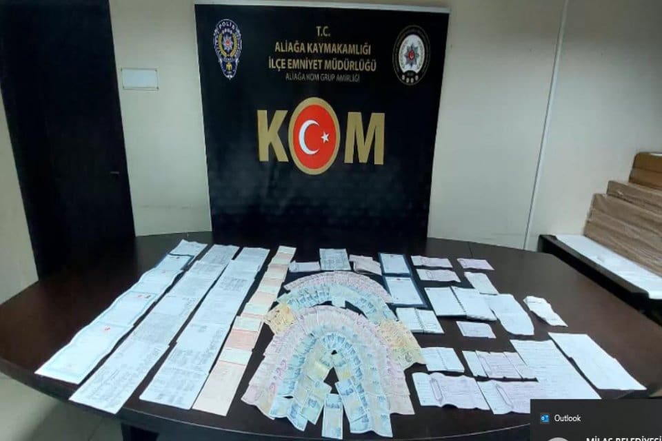 Aliağa il&ccedil;esinde, acil nakit ihtiyacı olan kişilere y&uuml;ksek faizle para