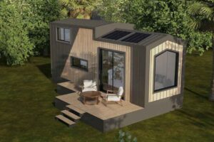 İzmir'in Karaburun Belediye Meclisi'nce ilçe sınırlarında 'tiny house' (tekerlekli küçük ev) konulmasını