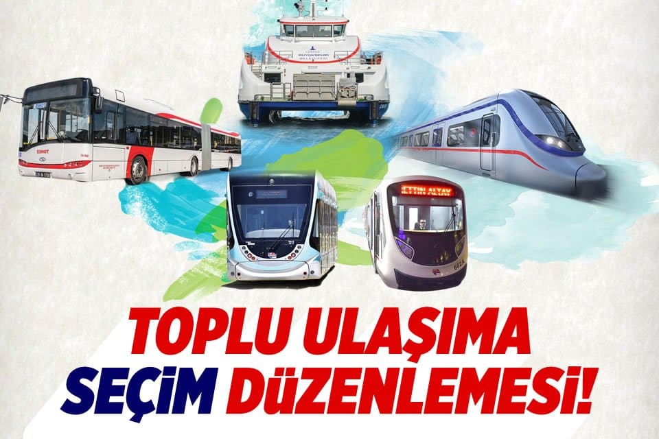 İzmir'de, 14 Mayıs'ta yapılacak Cumhurbaşkanı ve Milletvekili se&ccedil;imleri nedeniyle toplu