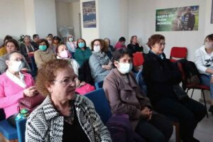 İzmir B&uuml;y&uuml;kşehir Belediye Başkan Vekili Mustafa &Ouml;zuslu, Urla Kadın Dayanışma