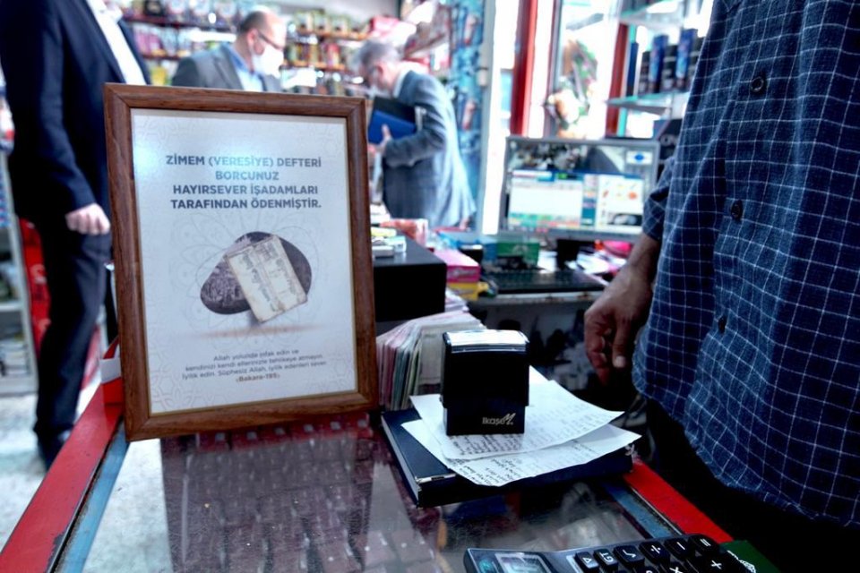 M&Uuml;SİAD İzmir &uuml;yeleri Ramazan Ayı&rsquo;nda "Zimem (Veresiye) Defteri" uygulamasıyla ihtiya&ccedil;