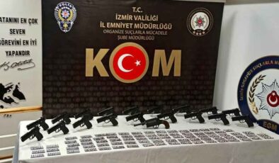 İzmir’deki silah kaçakçılığı operasyonunda 1 tutuklama