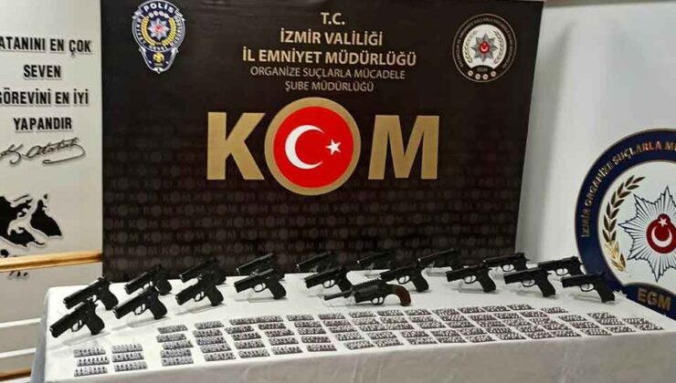 İzmir’deki silah kaçakçılığı operasyonunda 1 tutuklama