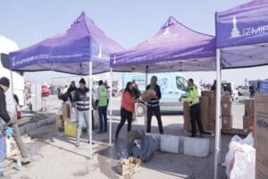 İzmir B&uuml;y&uuml;kşehir Belediyesi&rsquo;nin Hatay Antakya&rsquo;da kurduğu &ccedil;adır kent bin 395