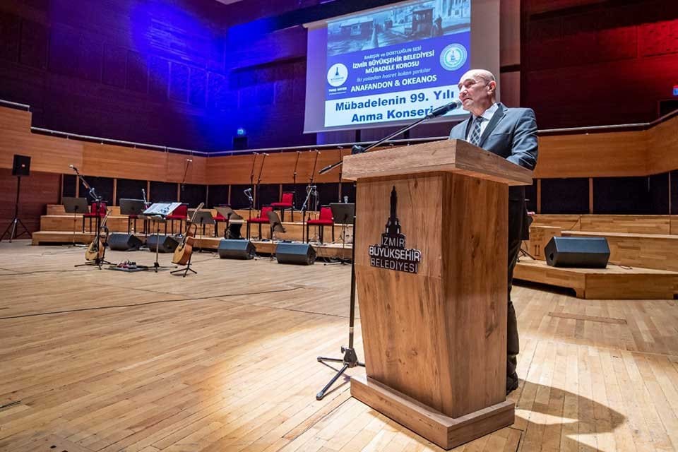 İzmir B&uuml;y&uuml;kşehir Belediyesi tarafından m&uuml;badelenin 99&rsquo;uncu yıld&ouml;n&uuml;m&uuml; anısına d&uuml;zenlenen &ldquo;Uluslararası