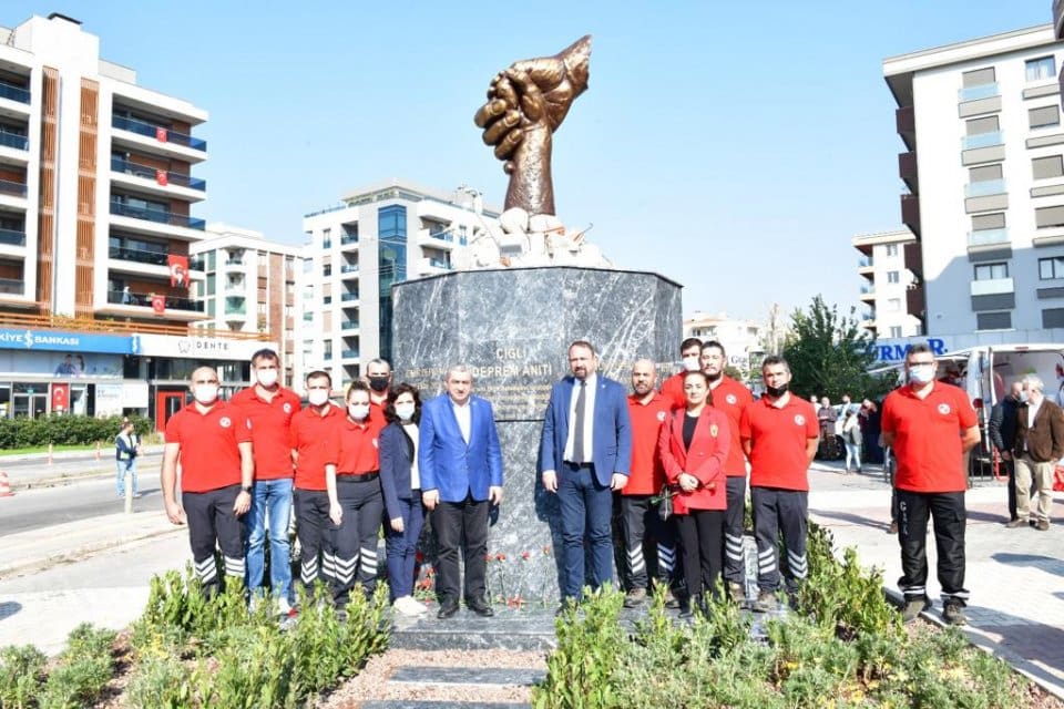 &Ccedil;iğli Belediyesi tarafından, 30 Ekim 2020 tarihinde meydana gelen İzmir