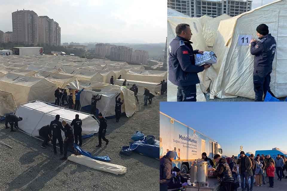 Hatay&rsquo;da oluşturulacak koordinasyon merkezi i&ccedil;in yola &ccedil;ıkan İzmir B&uuml;y&uuml;kşehir Belediyesi
