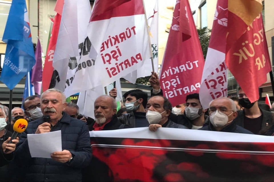 İzmir Emek ve Demokrasi bileşenleri Rusya-Ukrayna arasındaki kriz ve başlayan