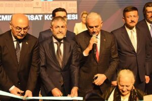 Açılışta konuşan Hazine ve Maliye Bakanı Nureddin Nebati, "Bizler, 100