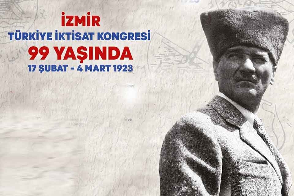 İzmir B&uuml;y&uuml;kşehir Belediyesi ulu &ouml;nder Mustafa Kemal Atat&uuml;rk &ouml;nderliğinde d&uuml;zenlenen