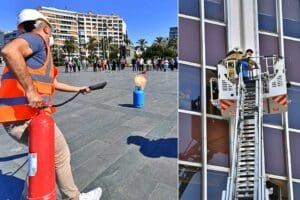 İzmir B&uuml;y&uuml;kşehir Belediyesi İtfaiye Dairesi Başkanlığı, İtfaiye Haftası etkinlikleri kapsamında