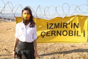 İzmir&rsquo;in &Ccedil;ernobil&rsquo;i isimli projesiyle, Emrez Mahallesi&rsquo;ndeki n&uuml;kleer atıkların insan ve
