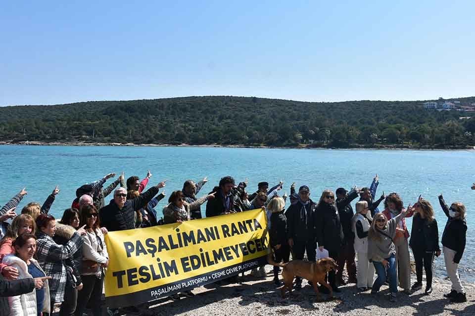 İzmir'in &Ccedil;eşme il&ccedil;esinde yer alan, d&uuml;nyaca &uuml;nl&uuml;&nbsp;Paşalimanı Koyu'ndaki 21 parselden