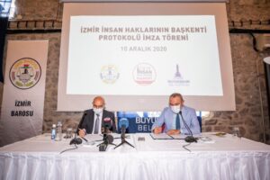 İnsan hakları alanında yürüttüğü çalışmaların kapsamını genişletmeyi ve İzmir’i bu