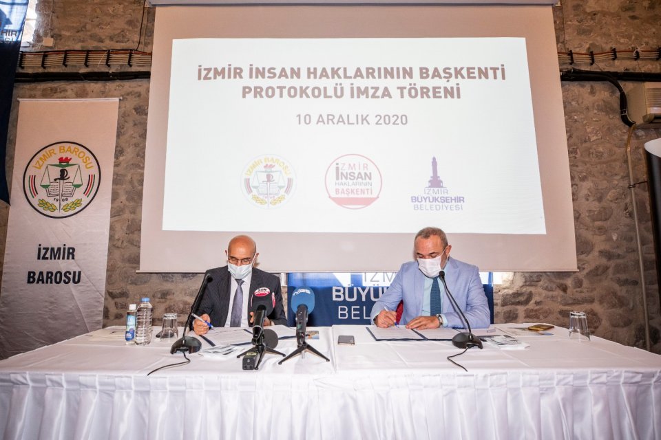 İnsan hakları alanında yürüttüğü çalışmaların kapsamını genişletmeyi ve İzmir’i bu