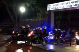 İzmir merkezli 3 ilde, helikopter destekli 2 bin personelin katılımıyla