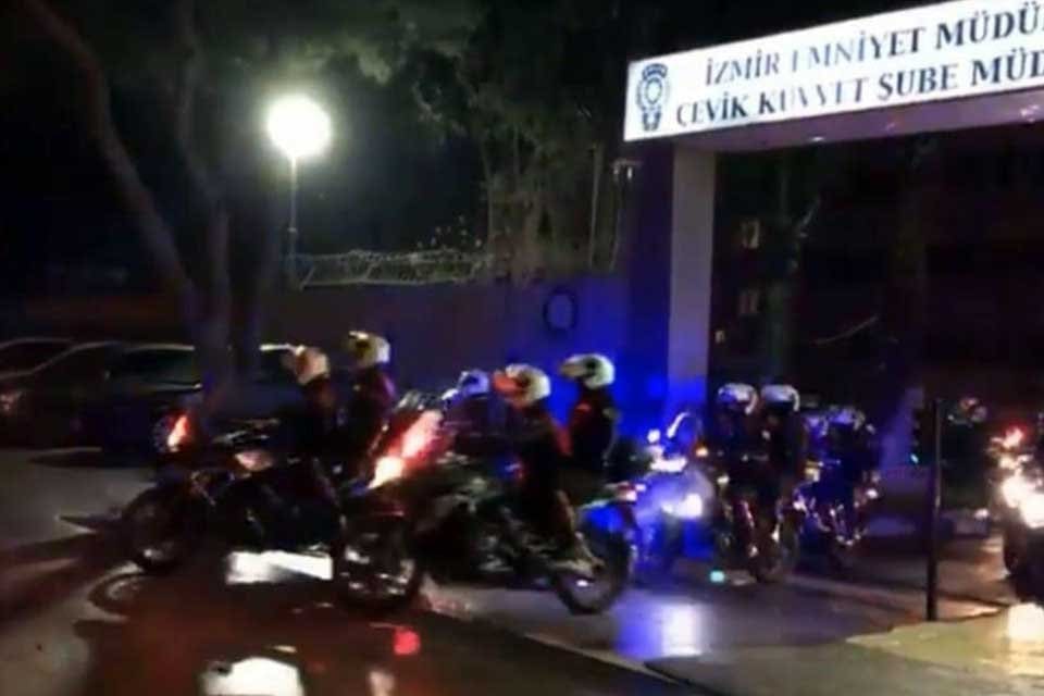 İzmir merkezli 3 ilde, helikopter destekli 2 bin personelin katılımıyla