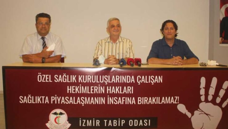 İzmir Tabip Odası Başkanı Çamlı: 'Çalışma saatleri denetlenmeli'