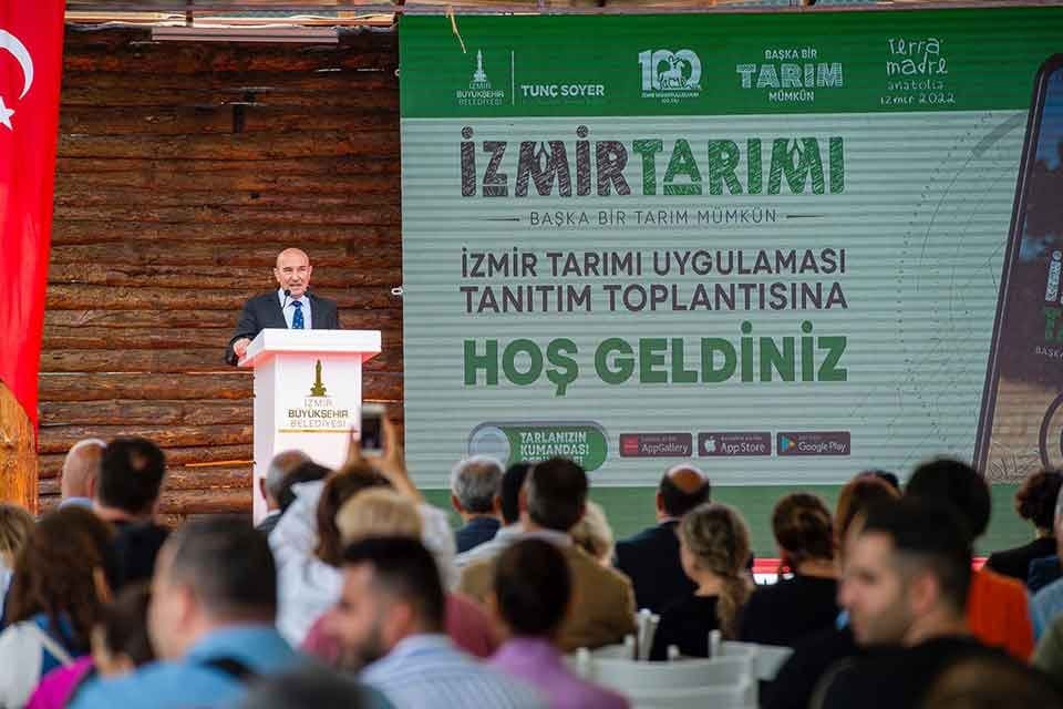 İzmir B&uuml;y&uuml;kşehir Belediye Başkanı Tun&ccedil; Soyer "Başka Bir Tarım M&uuml;mk&uuml;n"