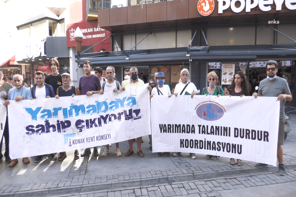 İzmir Yaşam Alanları Meclisi, &Ccedil;eşme Projesi ile ilgili y&uuml;r&uuml;tmeyi durdurma