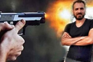 İZMİR'in Buca il&ccedil;esinde, m&uuml;zisyen Şener Esen (42), kimliği belirsiz kişi