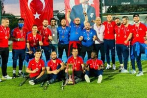 İzmir B&uuml;y&uuml;kşehir Belediyesi Ampute Futbol Takımı, Ankara&rsquo;da oynanan finallerin son