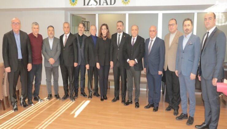 İZSİAD’a CHP İzmir İl Başkanı Aslanoğlu ziyareti