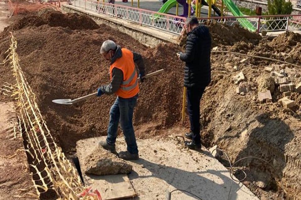 İzmir B&uuml;y&uuml;kşehir Belediyesi İZSU Genel M&uuml;d&uuml;rl&uuml;ğ&uuml;, Bayraklı&rsquo;da 11 km&rsquo;lik yağmur