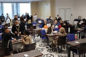 İzmir Ticaret Odası'nın (İZTO) d&uuml;zenlediği&nbsp; 'Gelinlik, Damatlık ve Abiye Alım