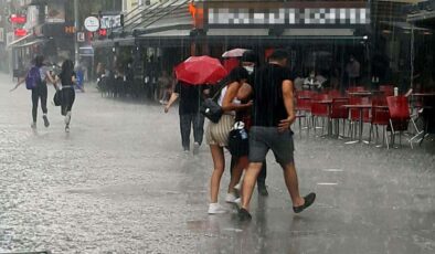 İzmir’in doğu ilçeleri için sağanak yağış uyarısı