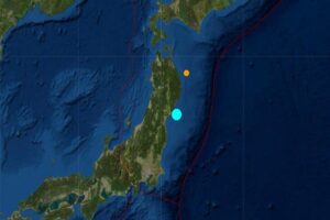 Japonya'nın kuzeydoğusundaki Miyagi eyaletinde yerel saatle 18.09'da 7.2 b&uuml;y&uuml;kl&uuml;ğ&uuml;nde deprem