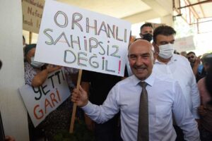 Seferihisar'da&nbsp;Orhanlı K&ouml;y&uuml;'ne yapılmak istenen JES projesine karşı k&ouml;yl&uuml;lerin direnişi 2.