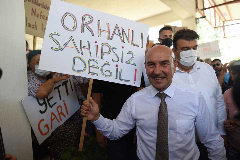 Seferihisar'da&nbsp;Orhanlı K&ouml;y&uuml;'ne yapılmak istenen JES projesine karşı k&ouml;yl&uuml;lerin direnişi 2.