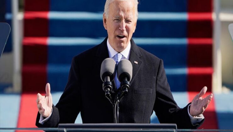 Joe Biden ABD'nin 46'ncı Başkanı olarak göreve başladı! İşte dünyaya ilk mesajı