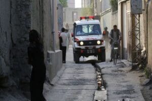 Afganistan'ın başkenti Kabil'deki Dışişleri Bakanlığı'nın yakınında d&uuml;zenlenen intihar saldırıda ilk