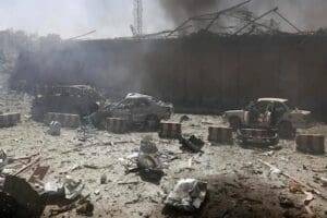Afganistan'ın başkenti Kabil'de Şii Hazaralar'ın yoğunlukla yaşadığı bir b&ouml;lgede okulu